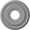 Ekena Millwork Lauren Ceiling Medallion (Fits Canopies up to 6 1/4"), 20 5/8"OD x 6 1/4"ID x 1 3/8"P CM20LN